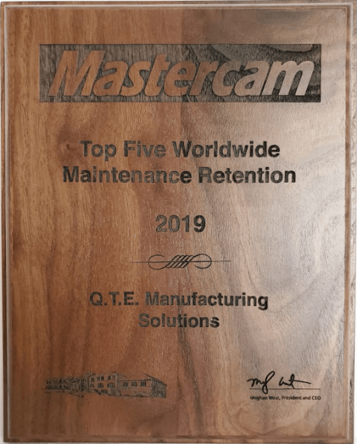 QTE Manufacturing Solutions Top 5 Worldwide Maintenance
